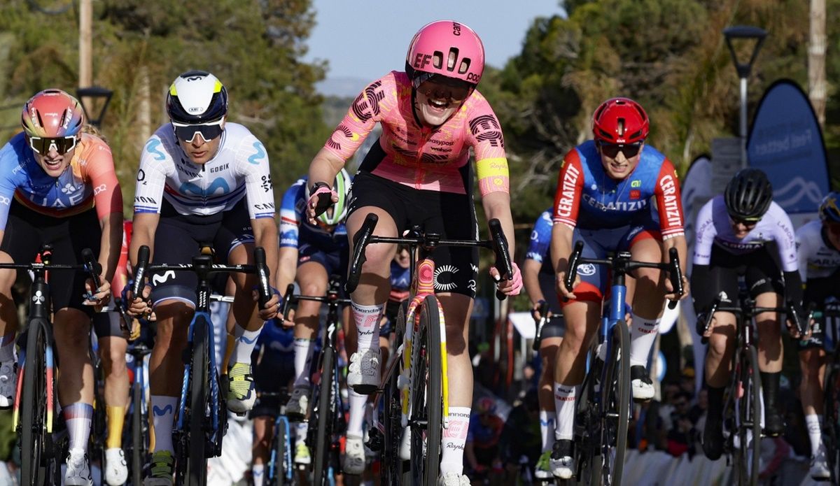 Noemi Rüegg (EF Education Cannondale) se lució en la Challenge de Mallorca