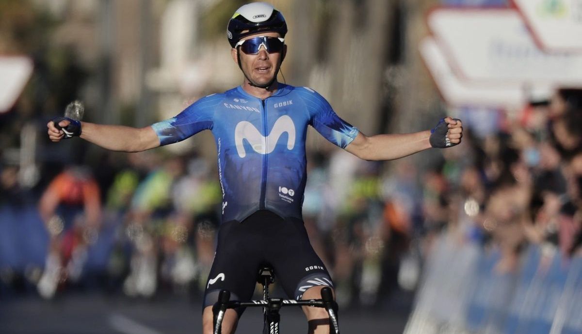 Will Barta (Movistar Team) dio un buen alegrón al Movistar Team en la última etapa Will Barta (Movistar Team) dio un buen alegrón al Movistar Team en la última etapa