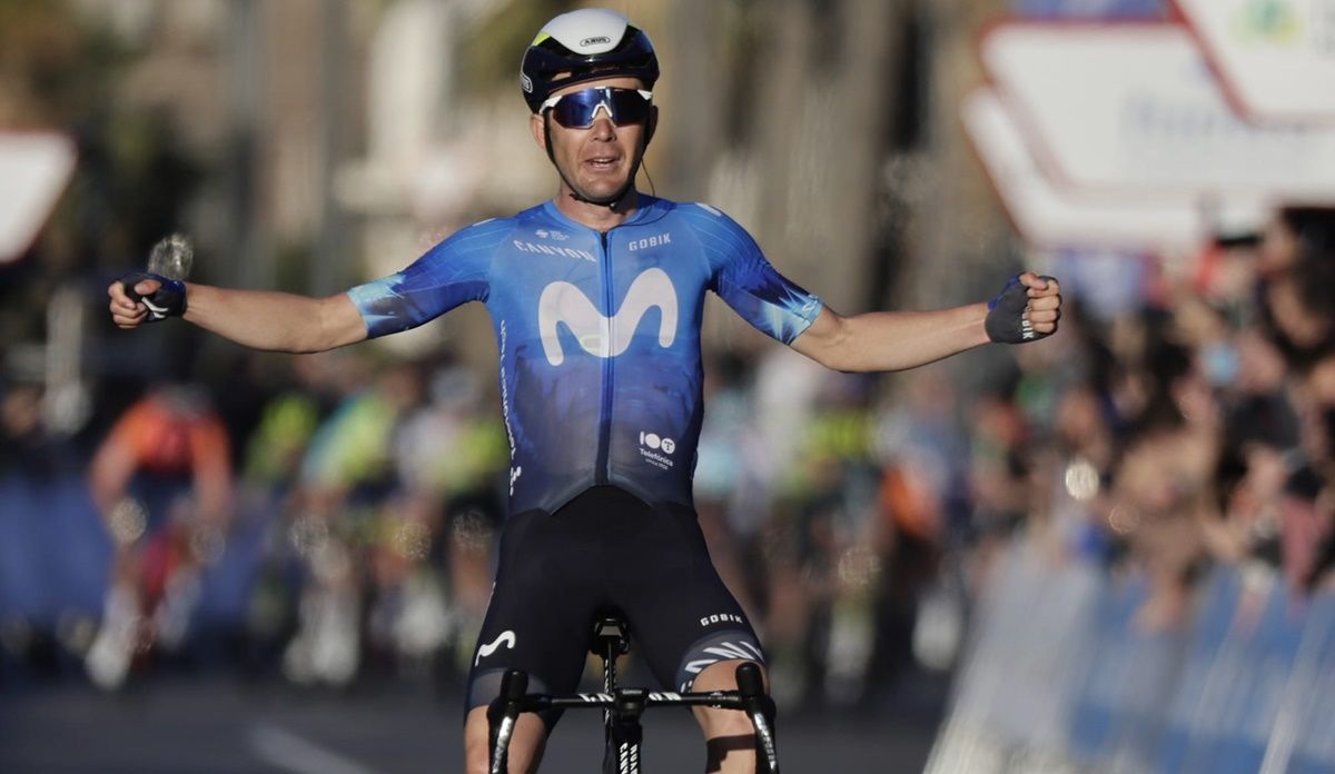 Will Barta (Movistar Team) dio un buen alegrón al Movistar Team en la última etapa