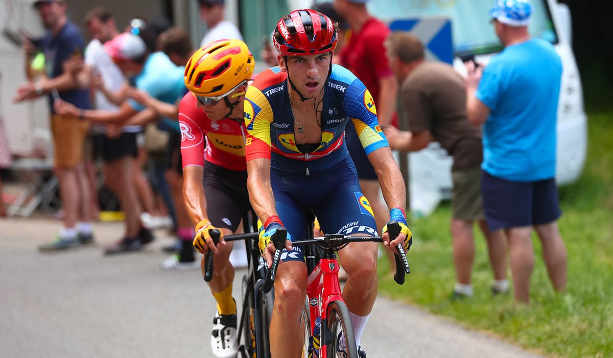 Giulio Ciccone en una imagen del pasado Tour de Francia