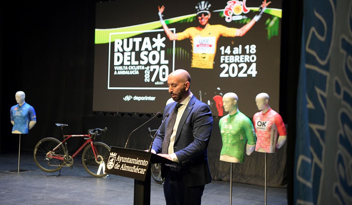 Presentada en Almuñécar la 70ª Vuelta Ciclista a Andalucía