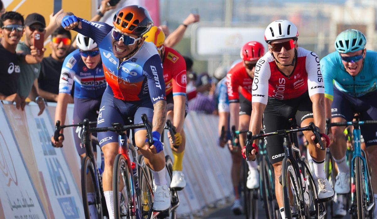 Caleb Ewan (Jayco AlUla) ganó la primera etapa del Tour de Omán