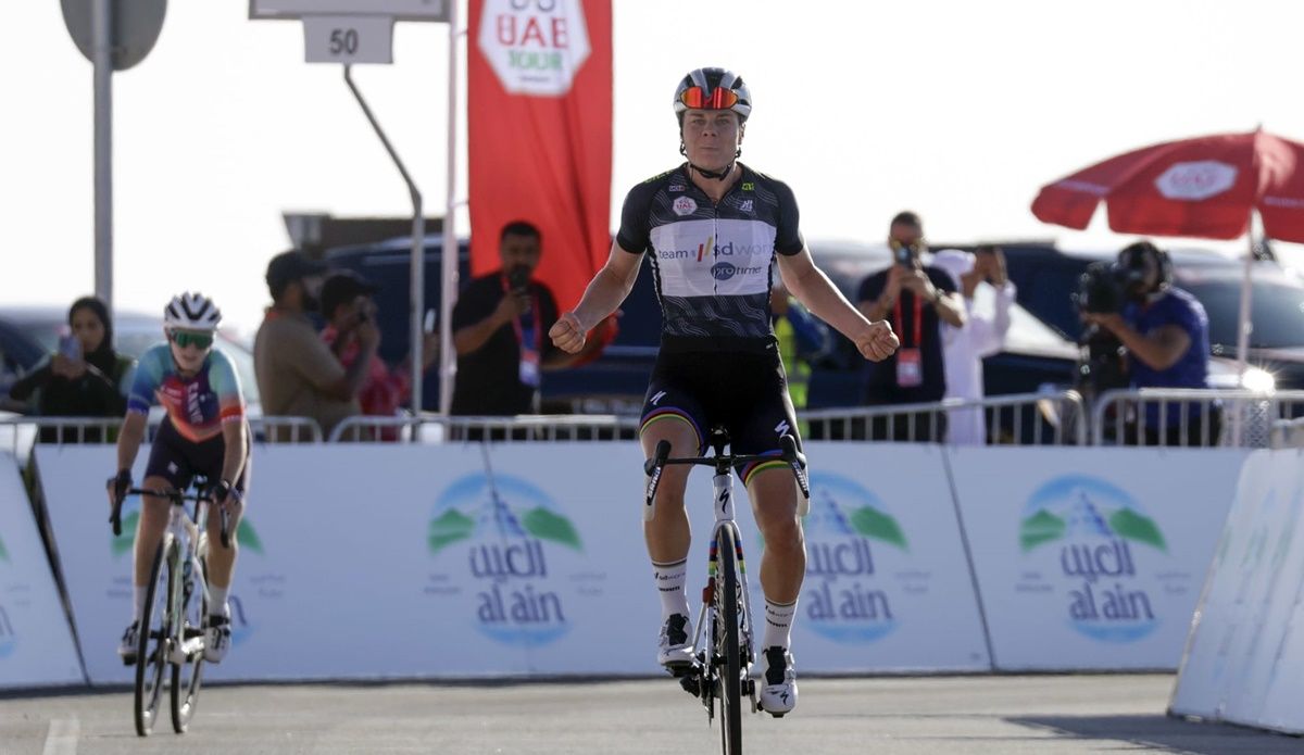 Lotte Kopecky (SD Worx Protime) ganó en el UAE Tour