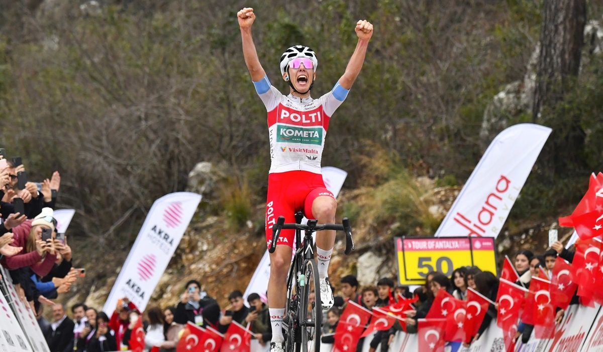Davide Piganzoli (Polti Kometa) se llevó la etapa reina en Turquía