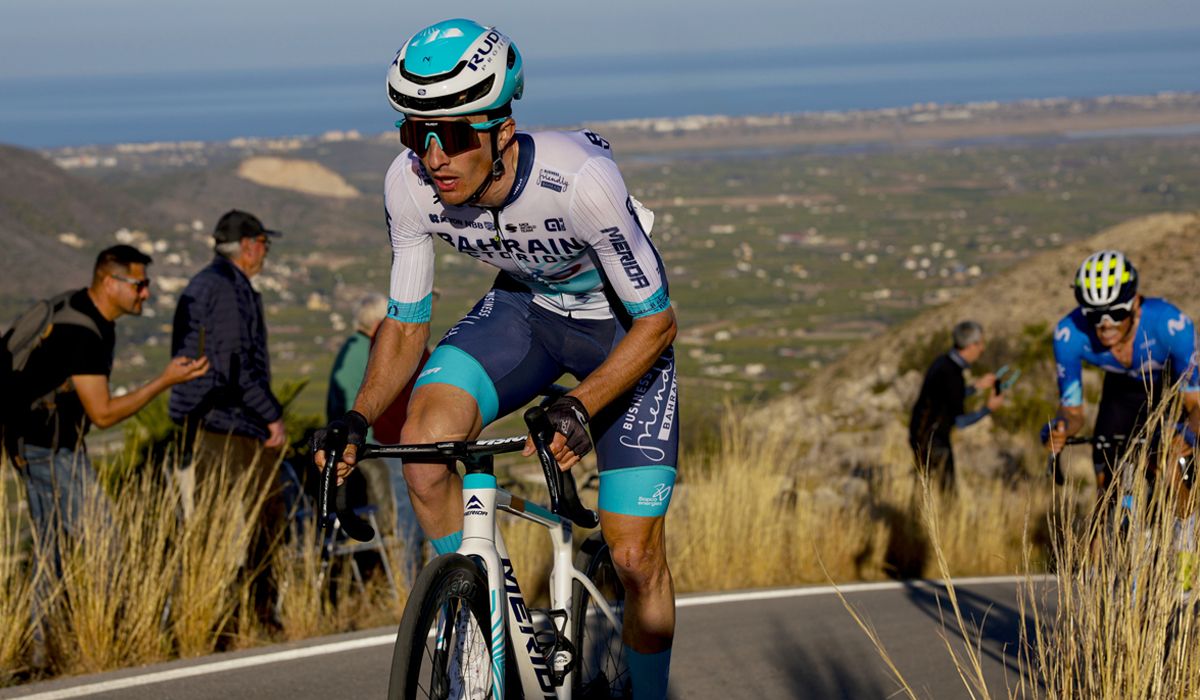 Pello Bilbao, en una etapa de la pasada Volta a la Comunitat Valenciana