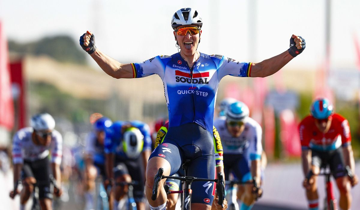 Tim Merlier, primer líder del UAE Tour