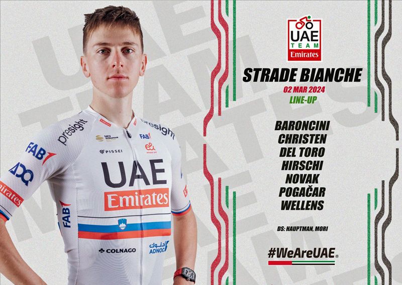 UAE Strade Bianche