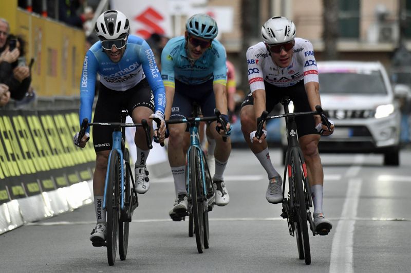 Sprint por la tercera posición Sprint por la tercera posición