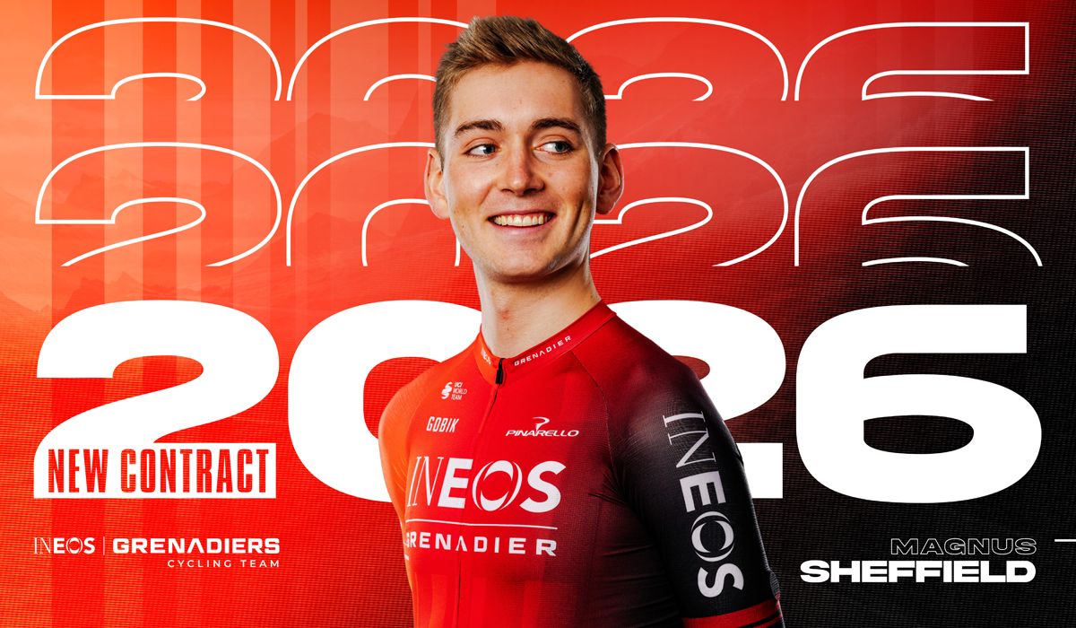 Magnus Sheffield renueva con INEOS Grenadiers hasta 2026