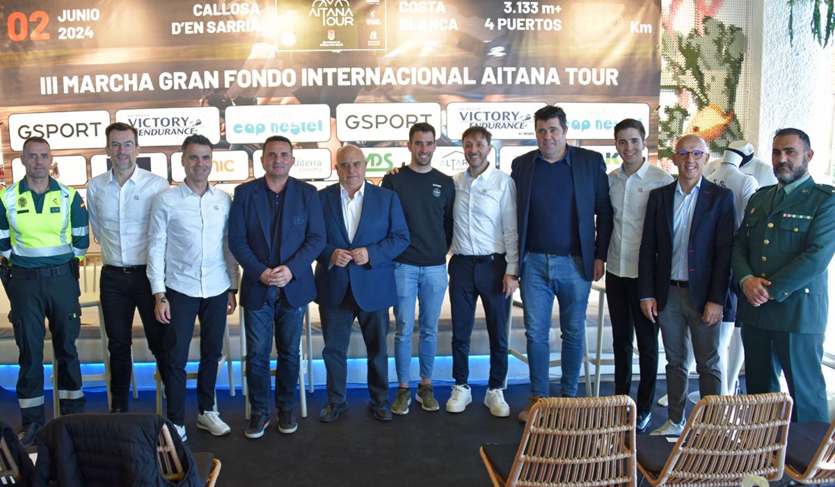 Presentada la 3ª edición de la Marcha Aitana Tour