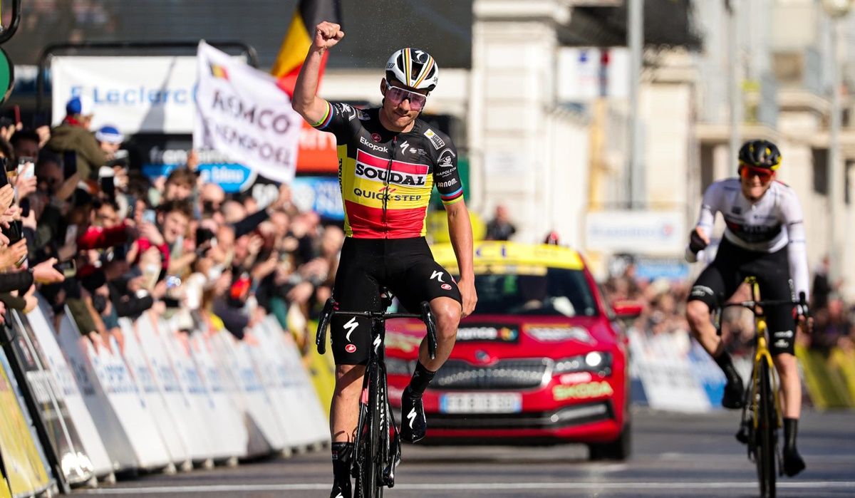 Remco Evenepoel (Soudal Quick Step) se hizo con la victoria en la etapa final de París Niza