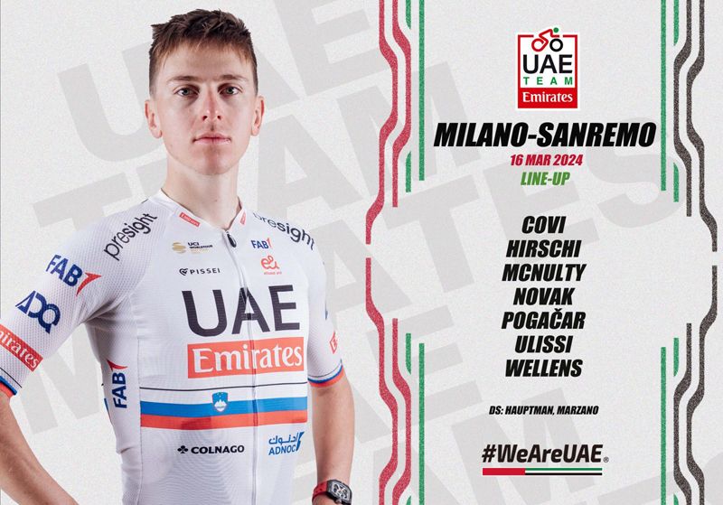 Milano Sanremo UAE Milano Sanremo UAE