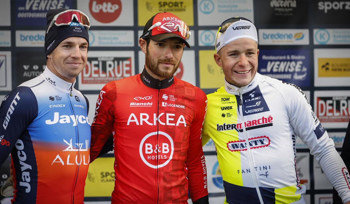 Luca Mozzato se corona en la Bredene Koksijde Classic