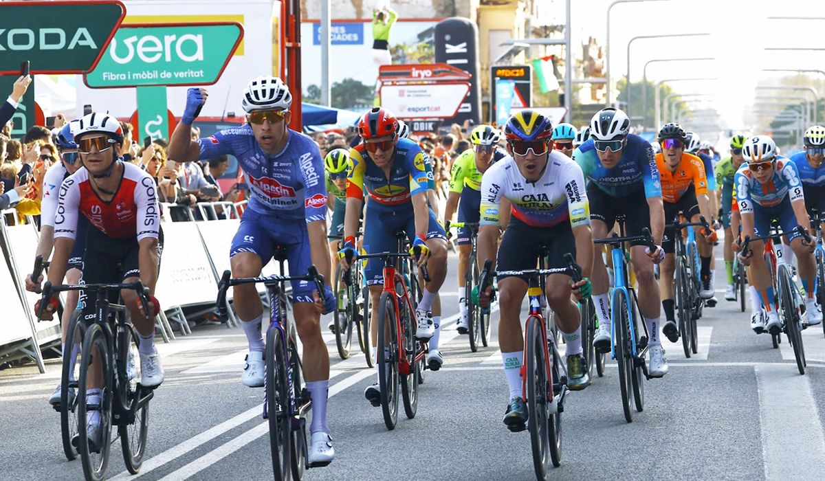Axel Laurance gana al sprint la 5ª etapa de la Volta y prolonga la fiesta del Alpecin