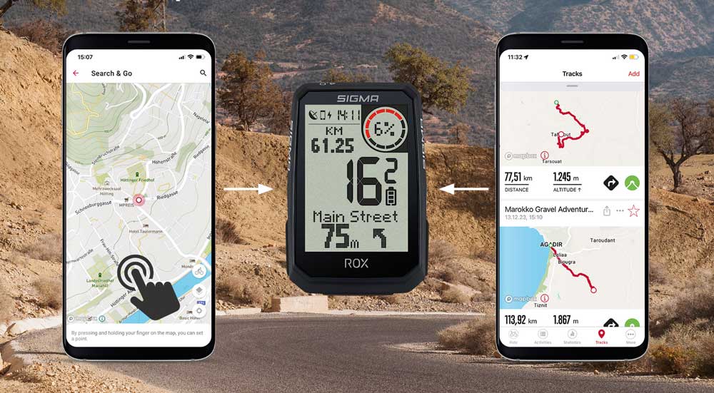 SIGMA ROX 4.0 Endurance - App SIGMA RIDE