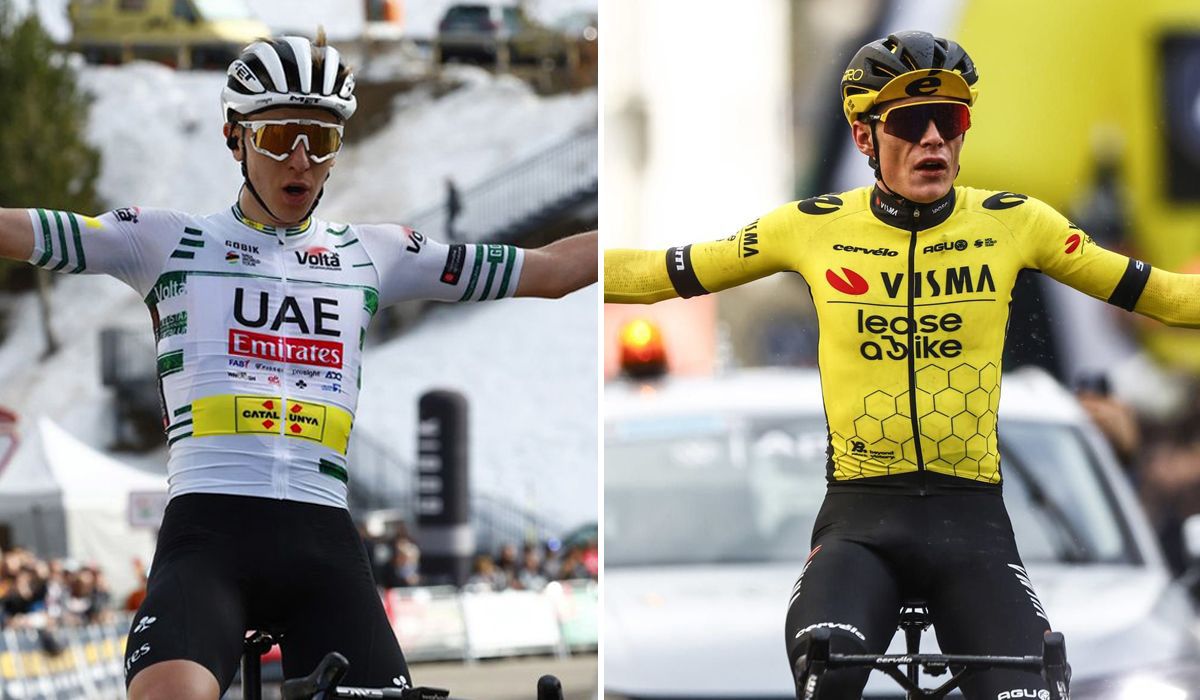Tadej Pogacar y Jonas Vingegaard