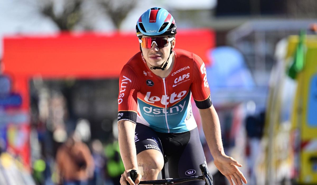 Arnaud De Lie en una imagen de esta temporada