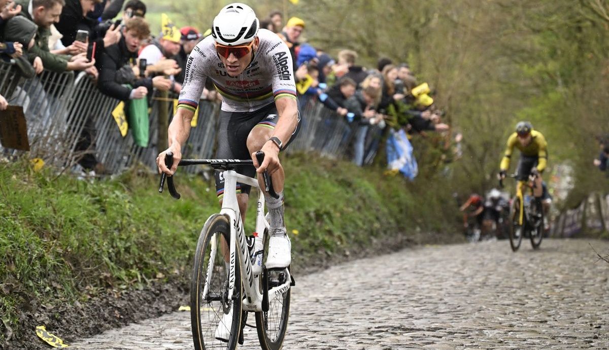 Otra vez volvió a estar increíble Van der Poel (Alpecin Deceuninck) en Flandes