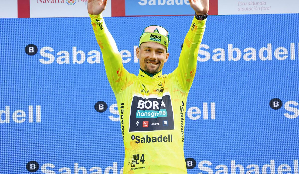 Primoz Roglic, primer líder de la Itzulia