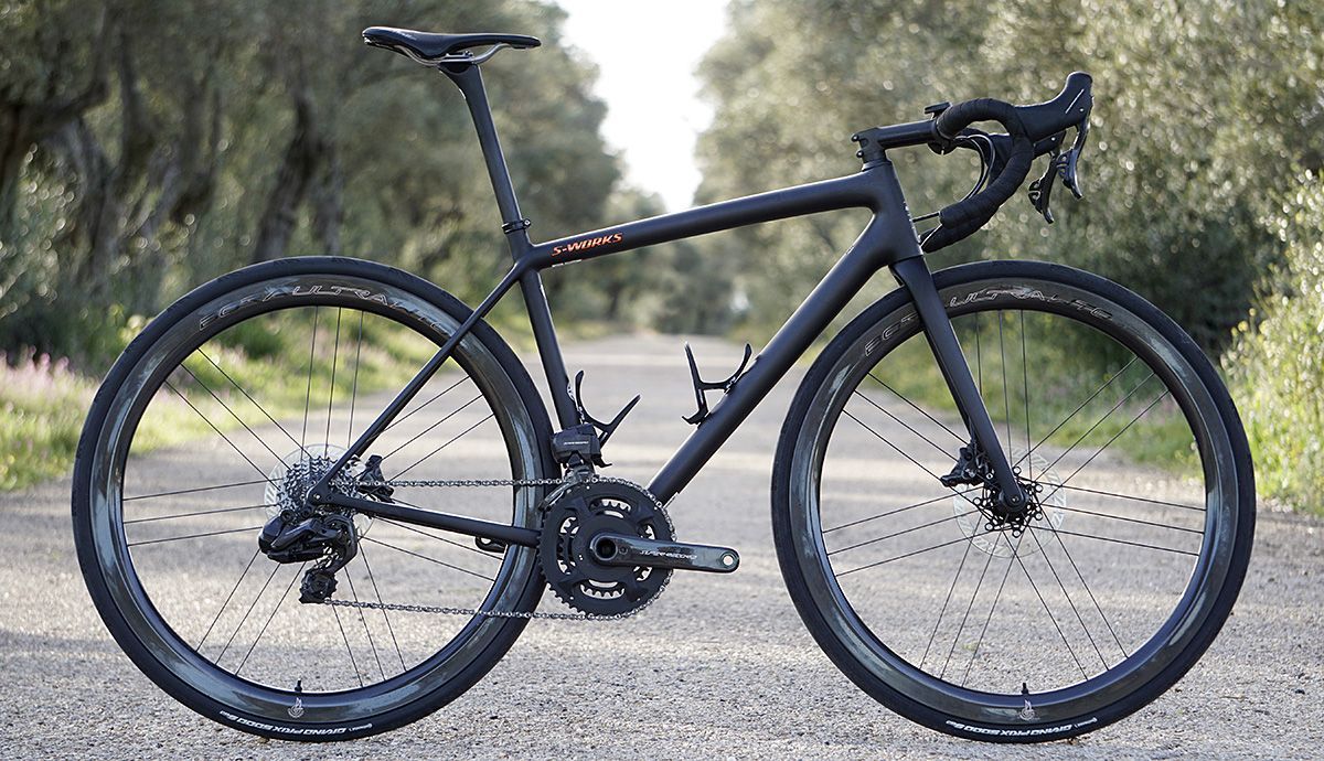 Specialized S-Works Aethos con el potenciómetro Campagnolo HPPM