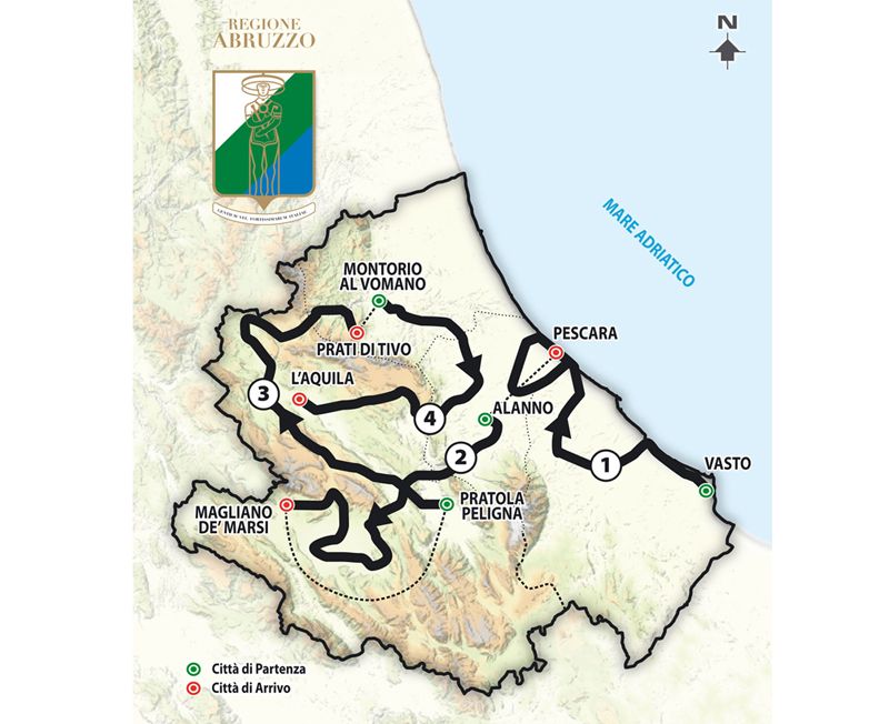 Recorrido Giro Abruzos Recorrido Giro Abruzos