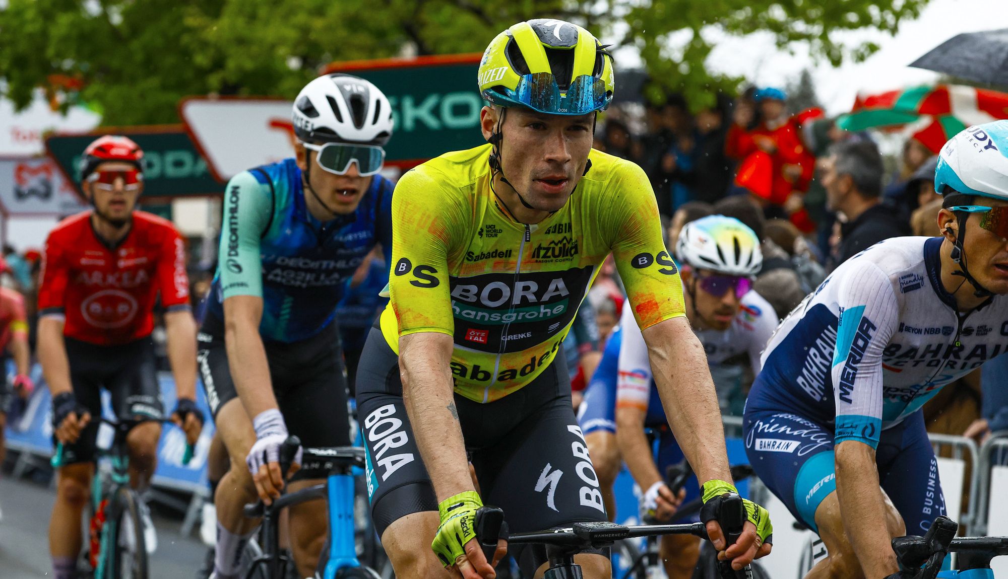 Primoz Roglic en una imagen de la Itzulia