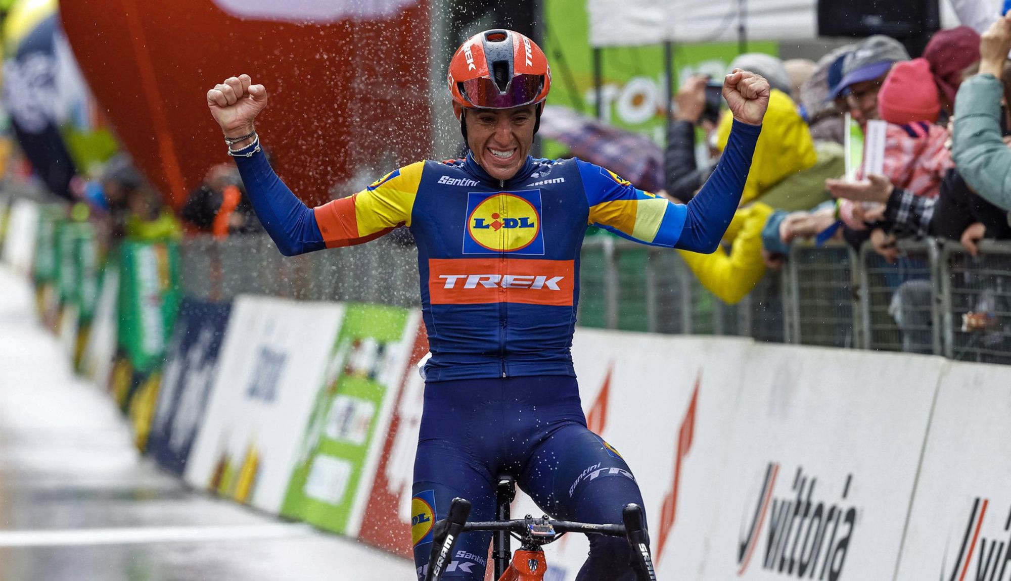 Juanpe López estrena a lo grande su palmarés en el Tour de los Alpes