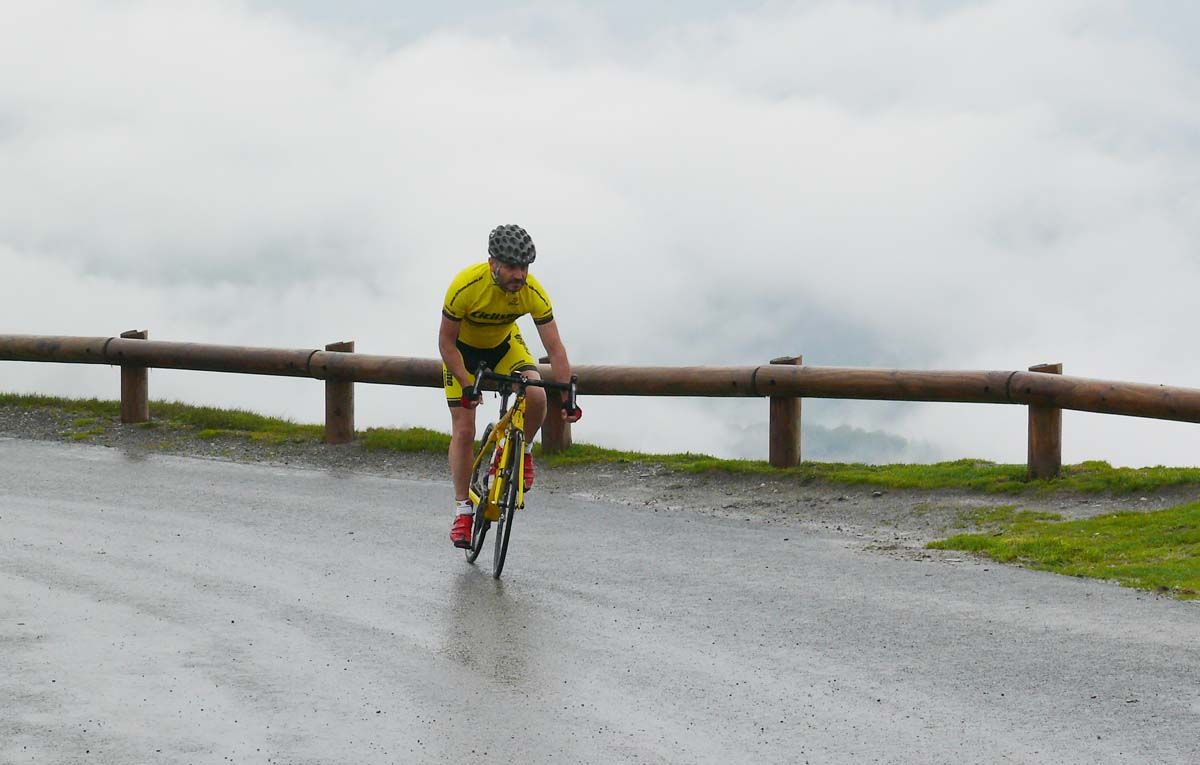 Una Trek Madone en las alturas