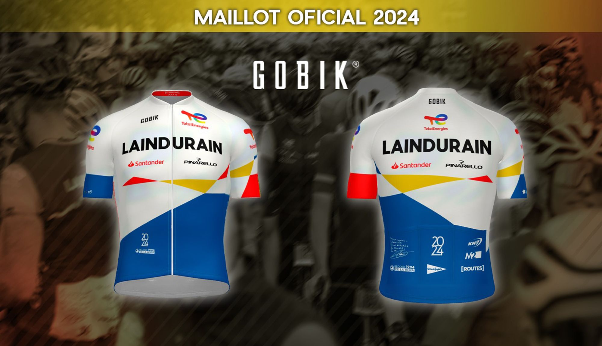 La Indurain presenta su maillot oficial para la edición de 2024