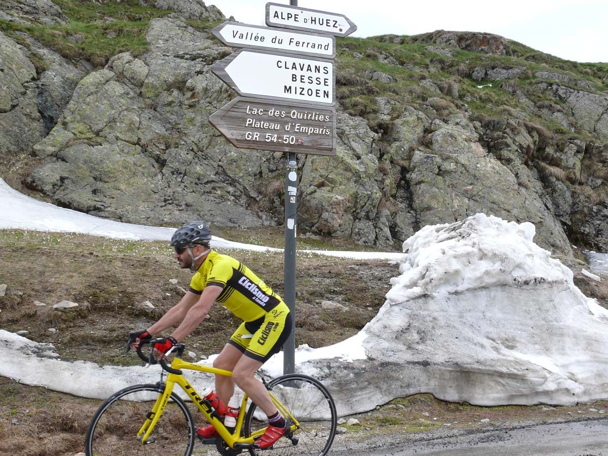 Una Trek Madone en las alturas