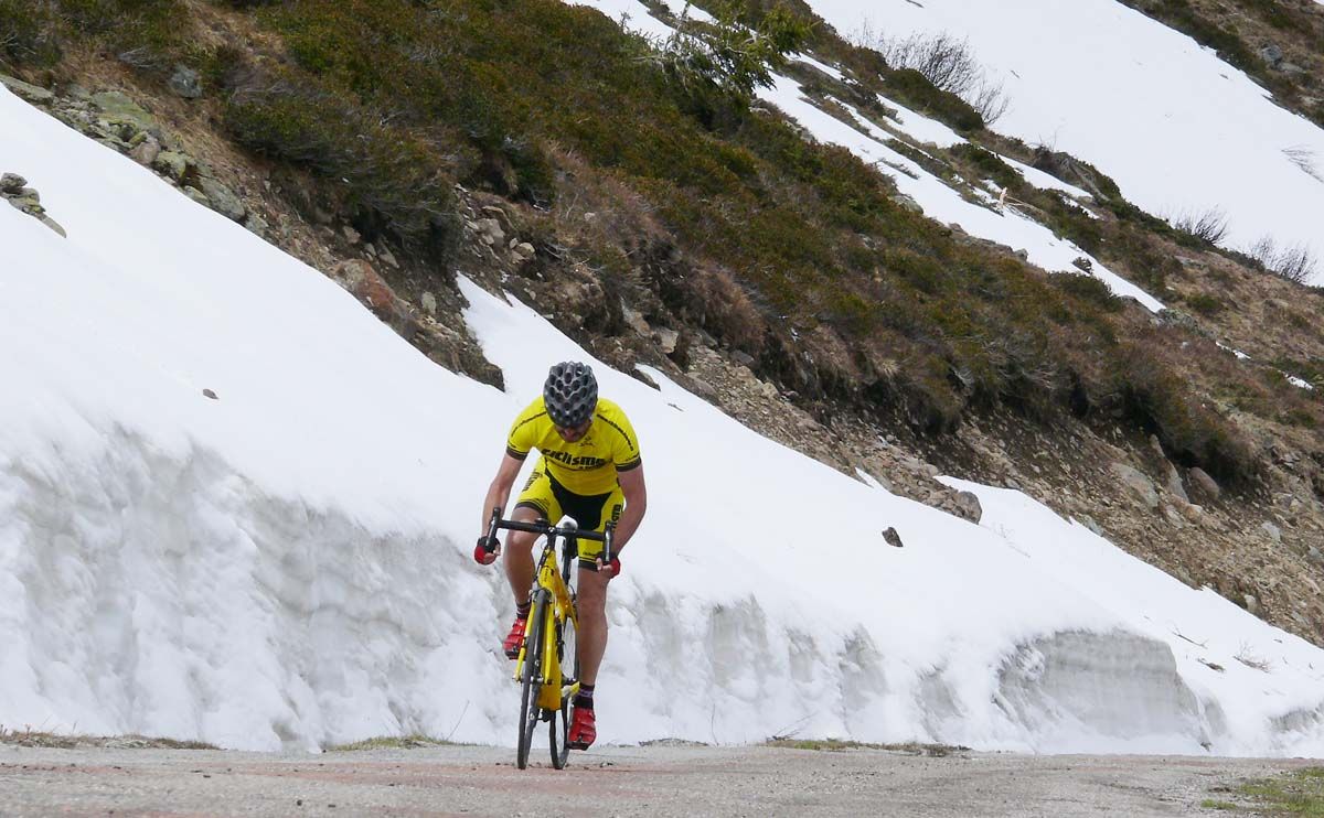 Una Trek Madone en las alturas