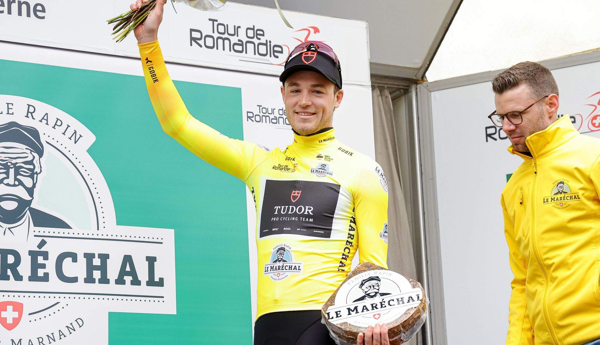 Maikel Zijlaard, primer líder del Tour de Romandía