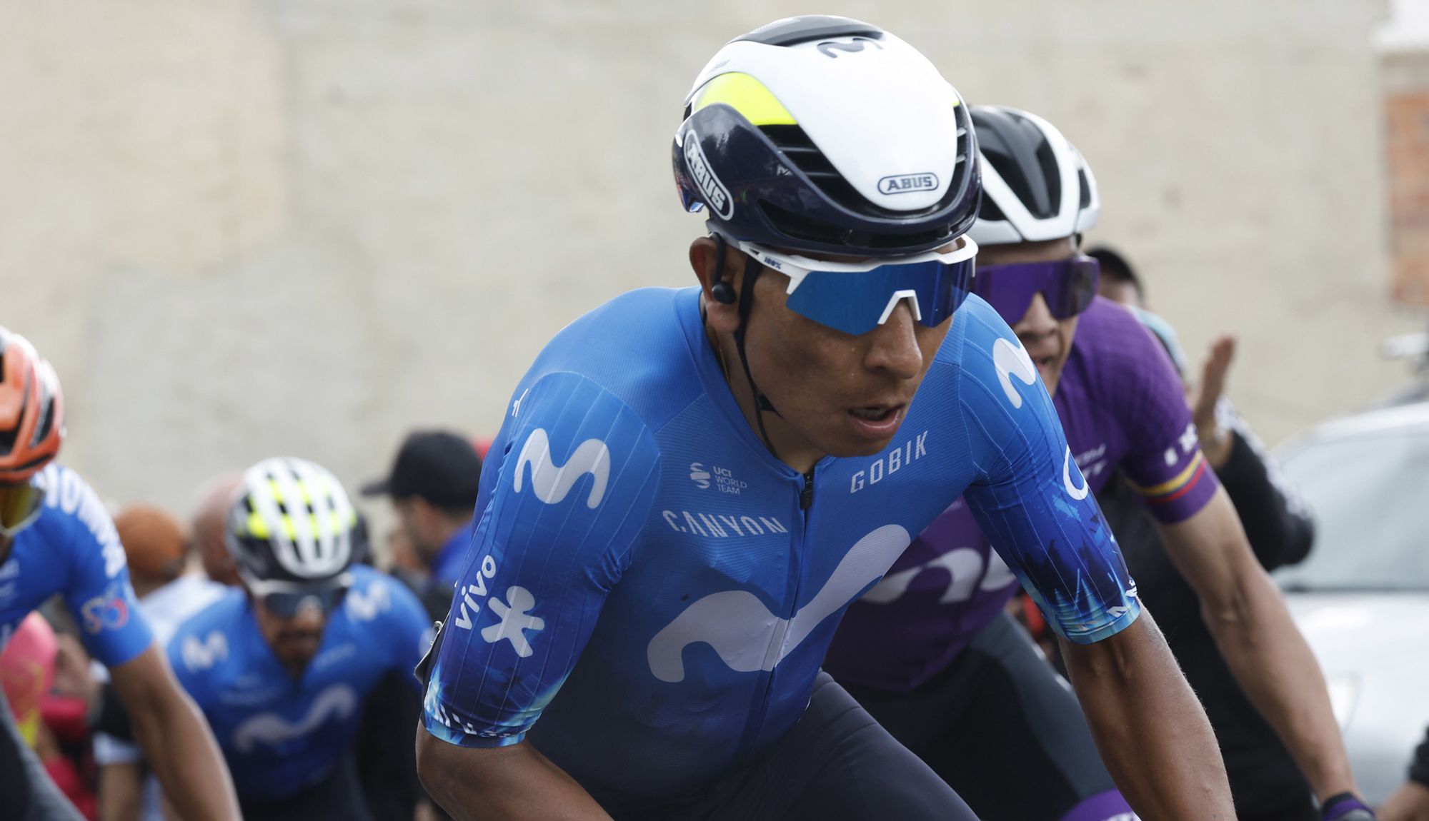Nairo Quintana en una imagen del pasado Tour Colombia