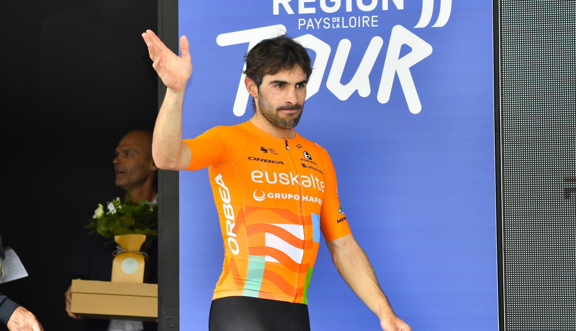 Jon Aberasturi en una imagen de esta temporada. Foto Tommaso Pelagalli - Sprint Cycling Agency