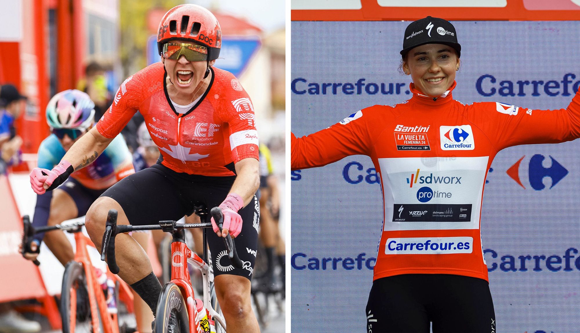 Alison Jackson gana al sprint y Blanka Vas se viste de rojo