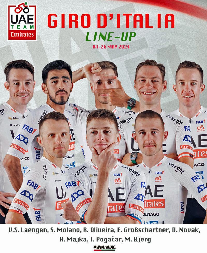 UAE Giro de Italia UAE Giro de Italia