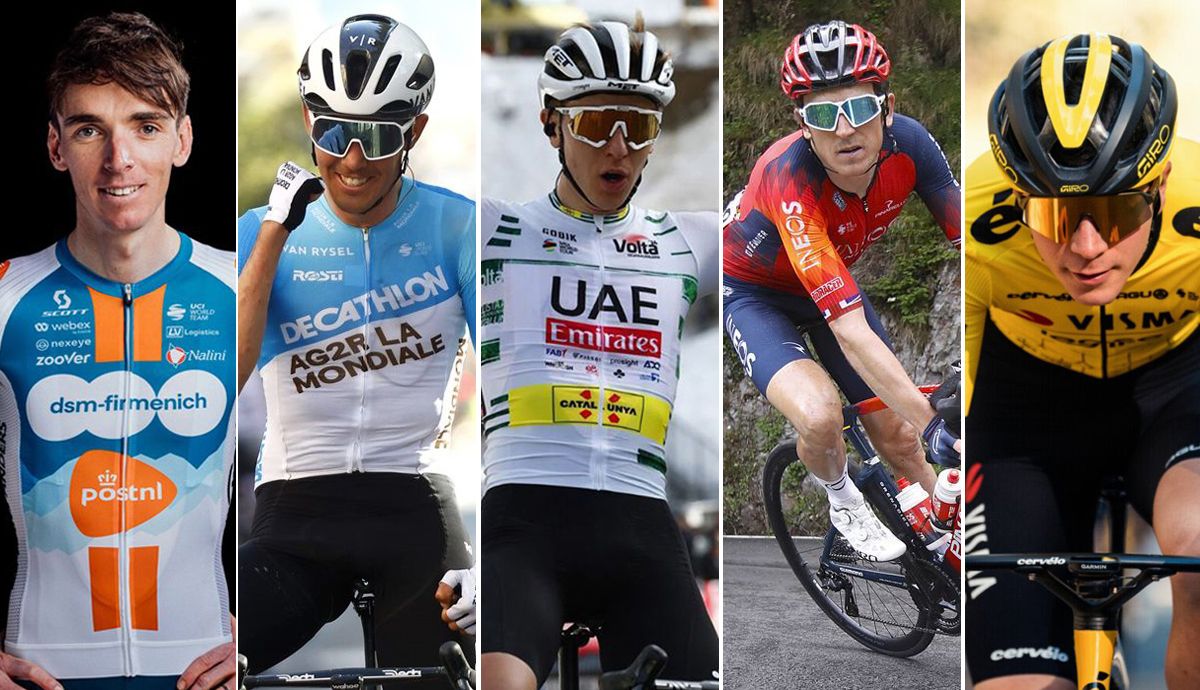 Bardet, O´Connor, Pogacar, Thomas y Uijtdebroeks, cinco de los favoritos para el Giro 2024
