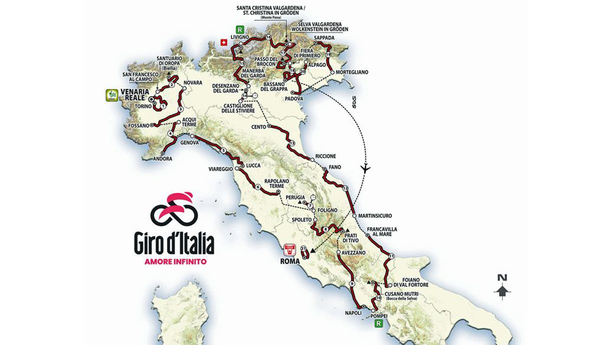 Recorrido Giro 2024