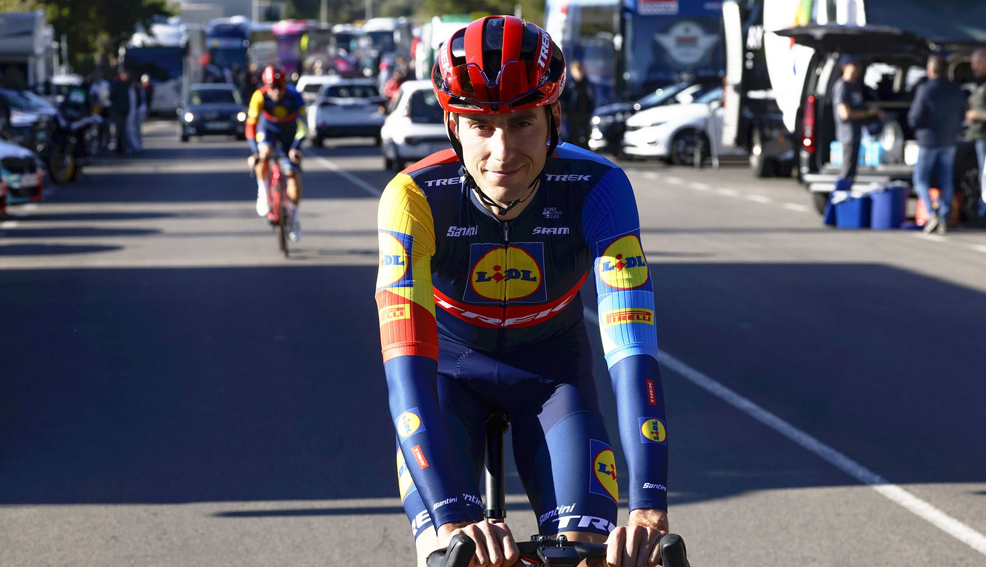 Carlos Verona en una imagen de la pasada Challenge Mallorca. Foto: Luis Ángel Gómez (Sprint Cycling Agency)