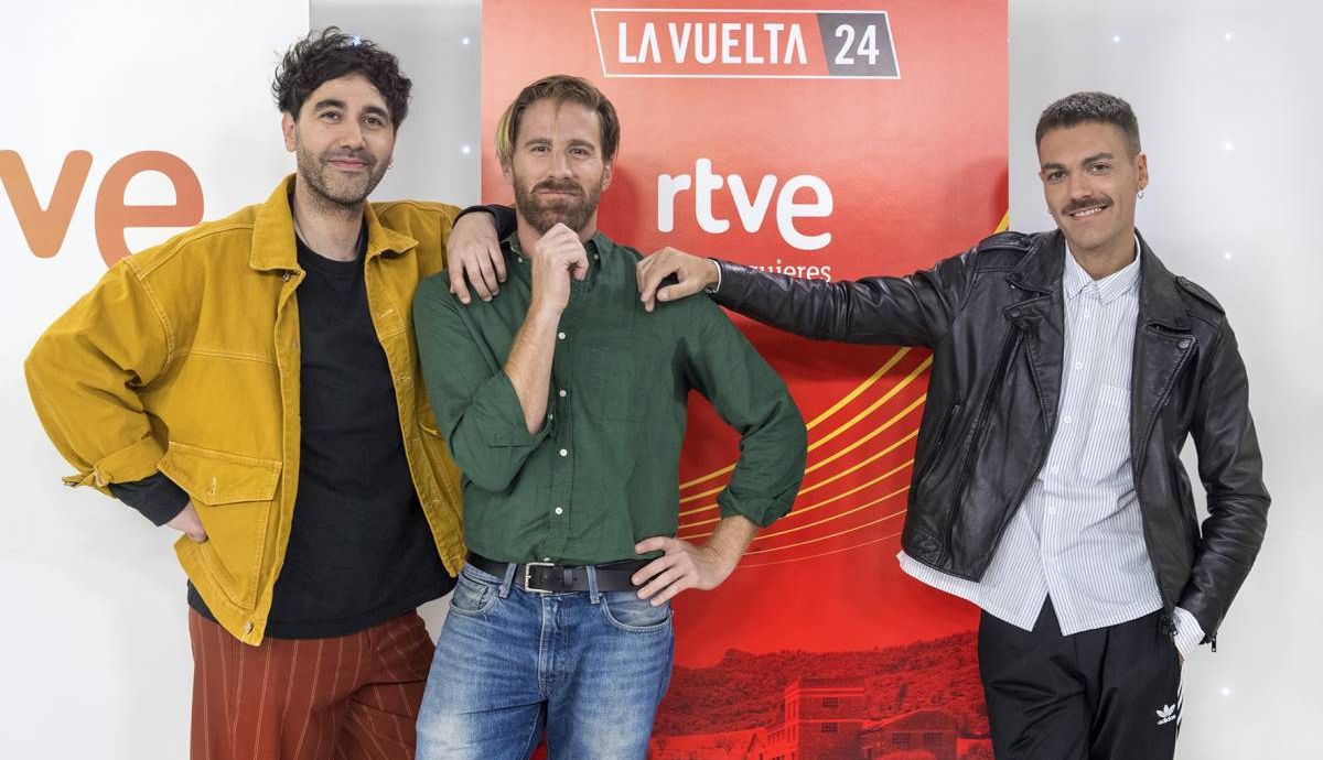 El grupo Miss Cafeína interpreta la sintonía oficial de La Vuelta 2024