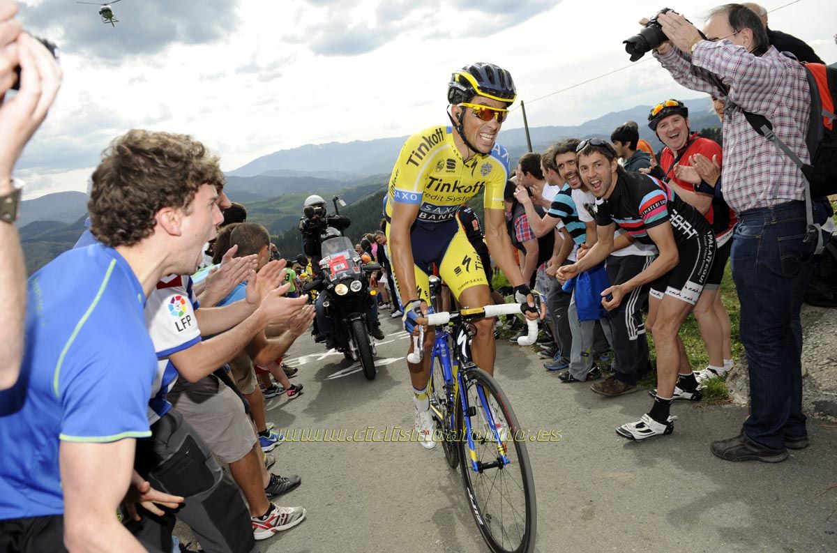 25 mejores fotografías de Alberto Contador en 2014
