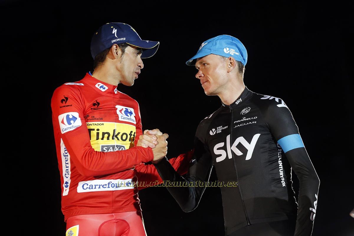 25 mejores fotografías de Alberto Contador en 2014