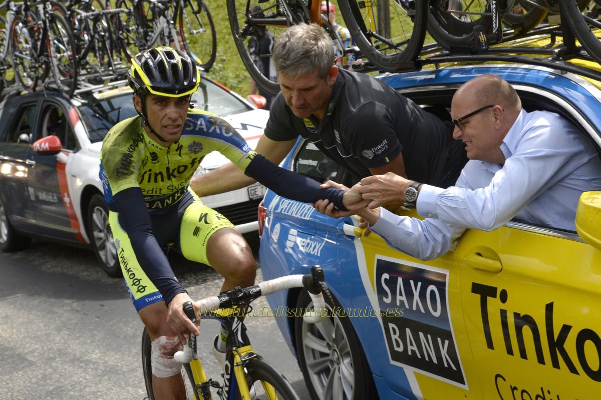 25 mejores fotografías de Alberto Contador en 2014