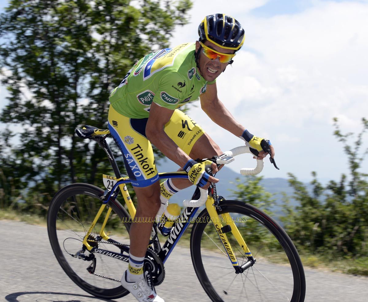 25 mejores fotografías de Alberto Contador en 2014