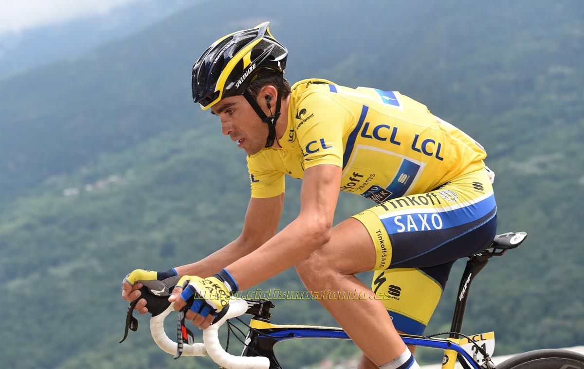 25 mejores fotografías de Alberto Contador en 2014
