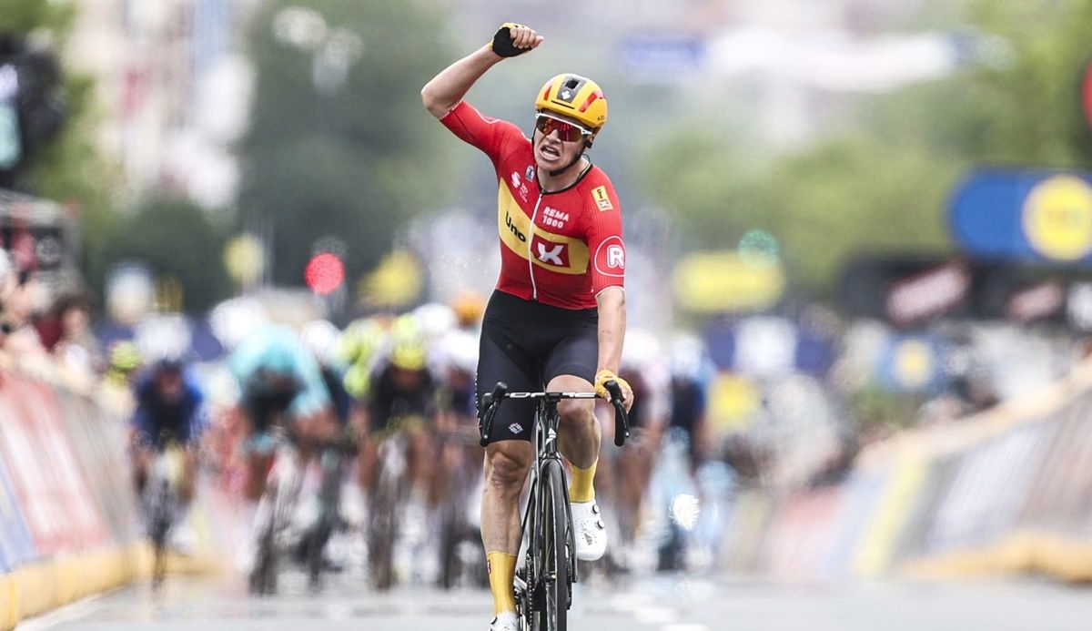 Jonas Abrahamsen (Uno X Mobility) conquistó Bruselas
