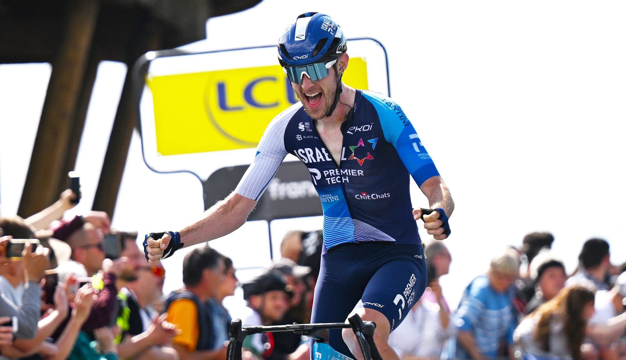 Derek Gee, nuevo líder del Dauphiné 