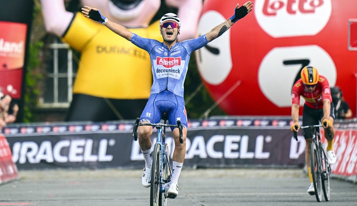 Gianni Vermeersch (Alpecin Deceuninck) ganó la Duracell Dwars door het Hageland