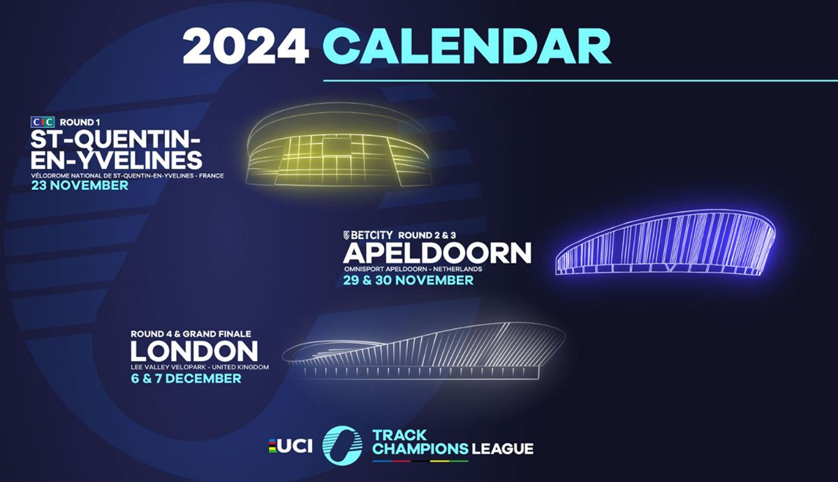 La UCI Track Champions League 2024 anuncia su calendario