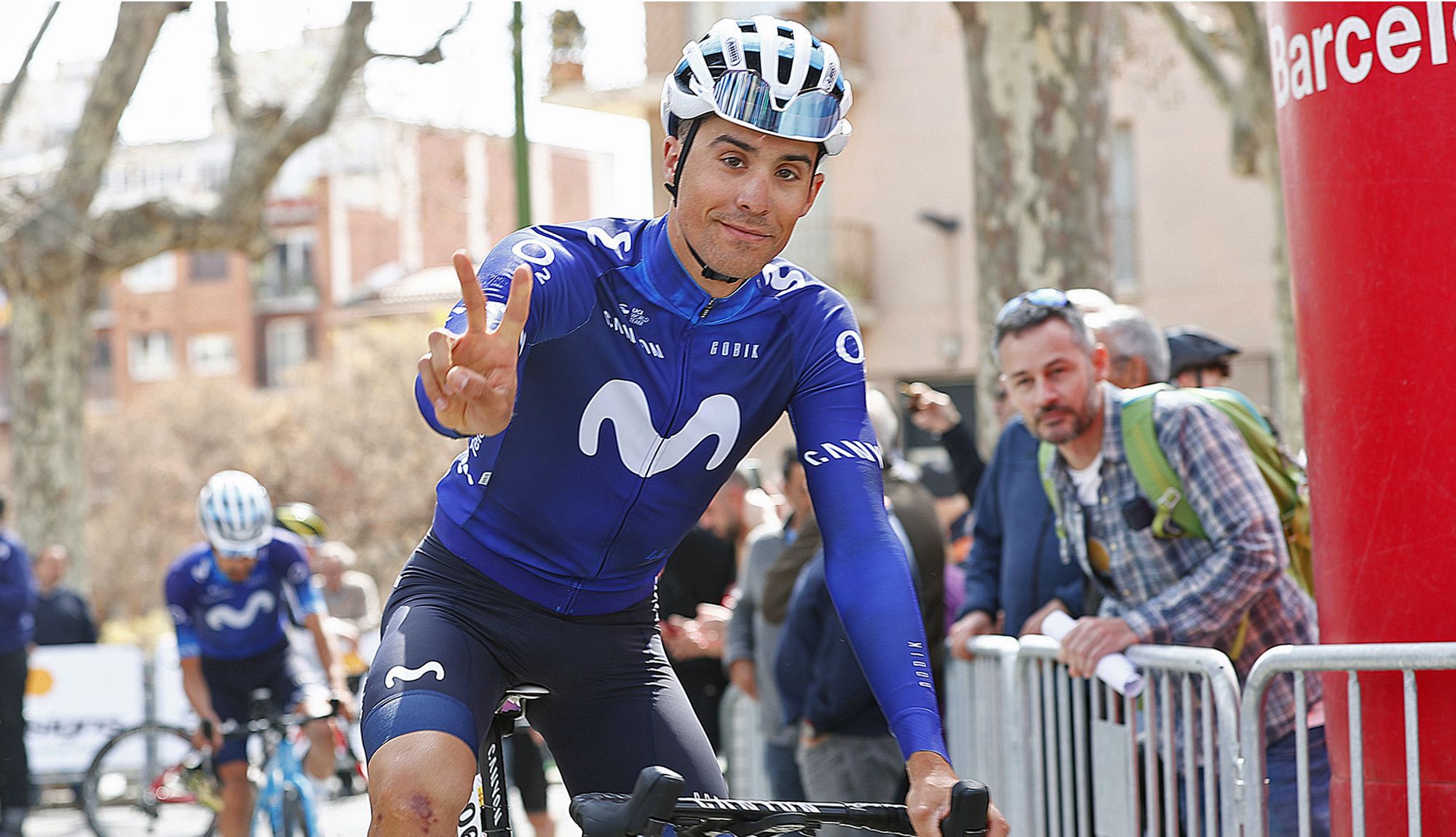 Sergio Samitier en una imagen de la pasada temporada. Foto: Luis Ángel Gómez (Sprint Cycling Agency)